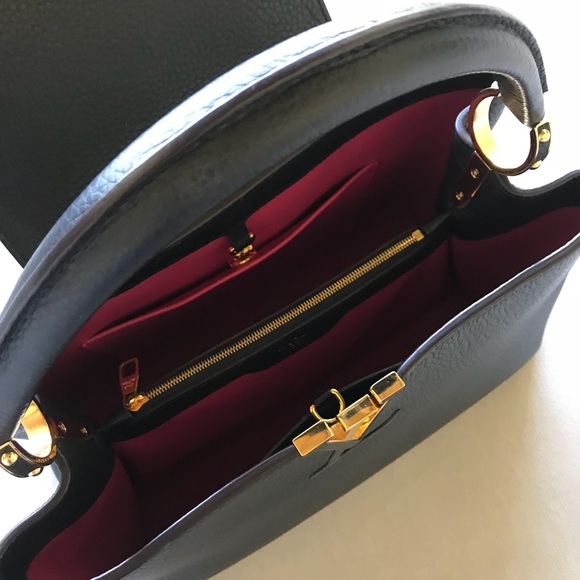 LOUIS VUITTON CAPUCINES BLACK & PINK - Picture 7 of 7